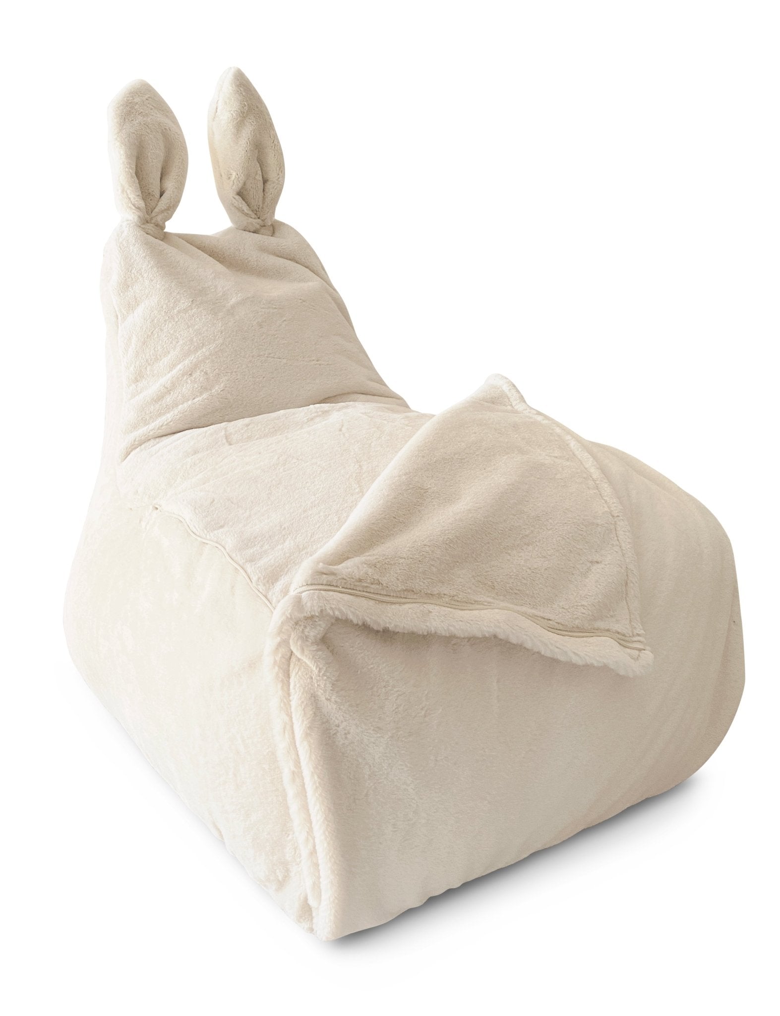 BUNNY L Bean Bag, Fur - Scandinavian Stories by Marton