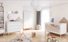 Maja 3-door wardrobe White color - Scandinavian Stories by Marton