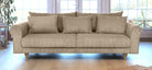 SELMA 4-seater sofa/sofa bed Corduroy, Nougat, removable & washable covers - Scandinavian Stories by Marton