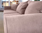 SELMA 4-seater sofa/sofa bed Exclusive Corduroy, Dusty Pink removable & washable covers - Scandinavian Stories by Marton